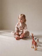 Lullowear® Handgefertigtes Baby-Set aus Bio-Baumwolle mit Langarmshirt & Jogginghose
